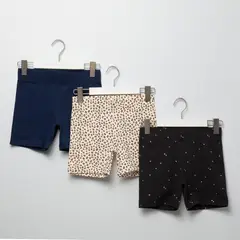 ELV - Short para Niña Pack de 3 unidades de Algodón