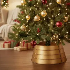 MICA - Pie de Árbol de Navidad Café 56x25 cm