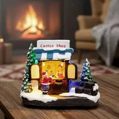 MICA - Villa Navideña: Cafetería 13.5x7.5x11 cm