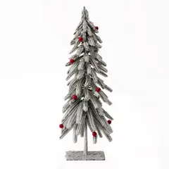 MICA - Adorno Árbol de Navidad: Pino Blanco 40 cm