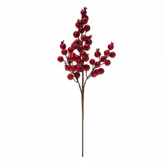 MICA - Adorno de Navidad: Rama Roja 38 cm