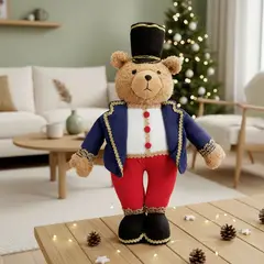 MICA - Peluche Navideño: Oso 17 cm