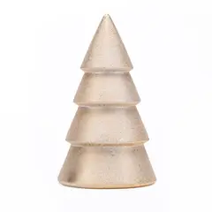 MICA - Adorno Árbol de Navidad: Pino Dorado 22 cm