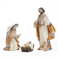 MICA - Pesebre de Navidad 3 piezas 23x19x42 cm