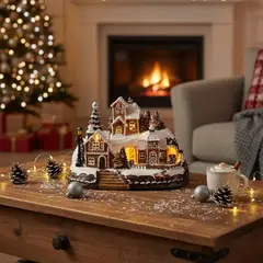 MICA - Villa Navideña: Ginger Café 30x20 cm