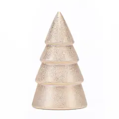MICA - Adorno Árbol de Navidad: Pino Dorado 18 cm