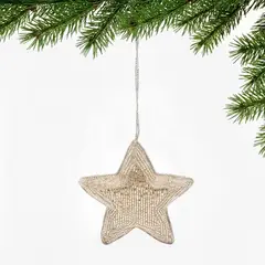 MICA - Adorno de Árbol: Estrella 10 cm