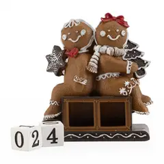MICA - Figura Navideña: Calendario Jengibre 12.7 cm