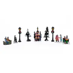MICA - Villa Navideña: Figuras Set x9 12x15 cm