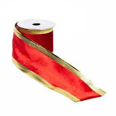 MICA - Cinta Navideña Roja 6x270 cm