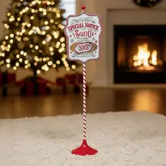 MICA - Figura Navideña: Letrero Norte 30 cm