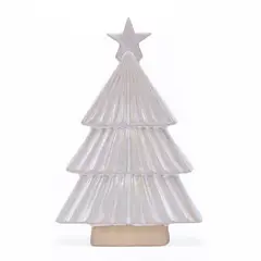 MICA - Adorno Árbol de Navidad: Pino Blanco 16 cm