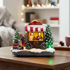 MICA - Villa Navideña: Tienda de Juguetes 13.5x7.5x11 cm