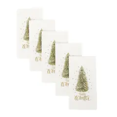 MICA - Servilleta de Navidad Arbol 16.5x8.25 cm