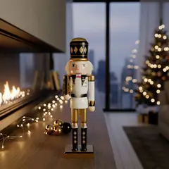 MICA - Figura Navideña: Cascanuez Pino 30 cm