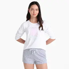 SYBILLA - Short de pijama Mujer Corto