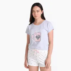 SYBILLA - Short de pijama Mujer Corto