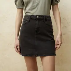 BASEMENT - Falda Mini Mujer de Algodón