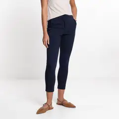 BASEMENT - Pantalón Skinny Mujer Tiro medio