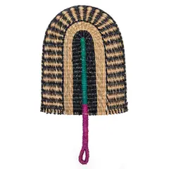 BASEMENT HOME - Abanico en Fibra natural 35x26 cm