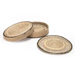 BASEMENT HOME - Individuales en Fibra natural 36x36 cm 6 unidades