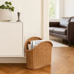 BASEMENT HOME - Revistero en Rattán 35x40x22 cm