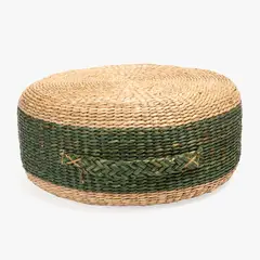 BASEMENT HOME - Puff en Mimbre 20x44 cm