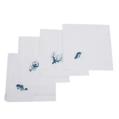 BASEMENT HOME - Servilletas en Lino 45x45 cm 4 unidades