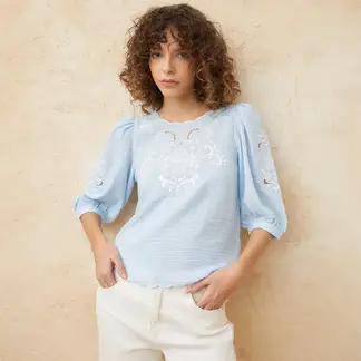 BASEMENT - Blusa Mujer Manga larga