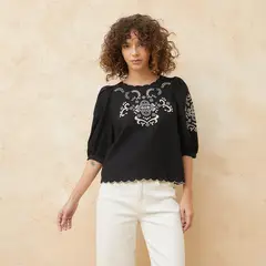 undefined - Blusa Mujer Manga larga Basement