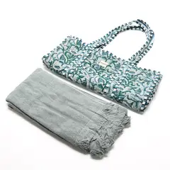 ROBERTA ALLEN - Bolso de playa Jaipur Aqua