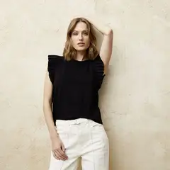 BASEMENT - Camiseta Mujer Manga corta