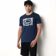 ECKO - Camiseta Hombre Manga corta con Logo de Algodón