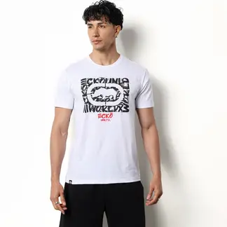 ECKO - Camiseta Hombre Manga corta con Logo de Algodón