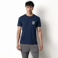 ECKO - Camiseta Hombre Manga corta con Logo de Algodón