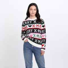 SYBILLA - Saco Navideño Mujer Tejido