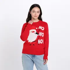 SYBILLA - Saco Navideño Mujer Tejido