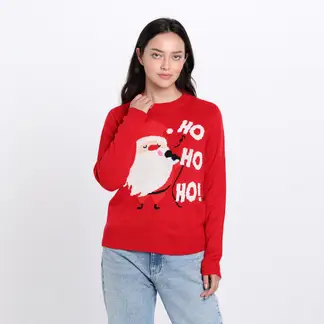 SYBILLA - Saco Navideño Mujer Tejido