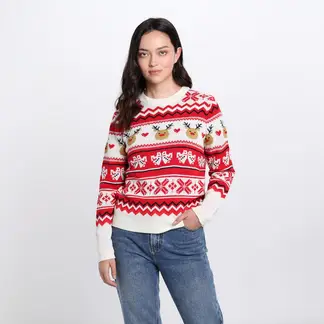 SYBILLA - Saco Navideño Mujer Tejido