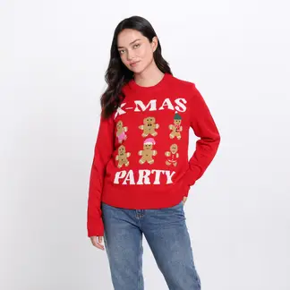 SYBILLA - Saco Navideño Mujer Tejido