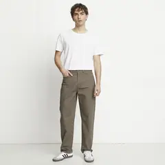 BASEMENT - Pantalón 5 Bolsillos Hombre Slim de Algodón