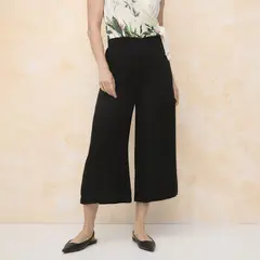 SOUTHLAND - Pantalón Culotte Mujer Tiro medio Liso Stefano Cocci