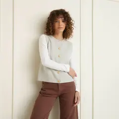 BASEMENT - Chaleco Mujer Regular fit