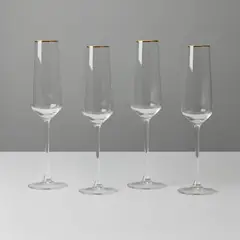 ROBERTA ALLEN - Copa para Champaña Set x4 Mesa de Navidad