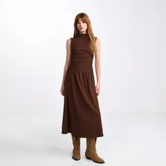 DENIMLAB - Vestido Largo para Mujer Algodón