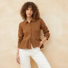 BASEMENT - Cardigan Mujer Algodón