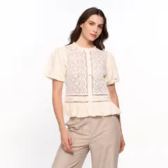 BASEMENT - Camiseta Mujer Manga corta de Algodón