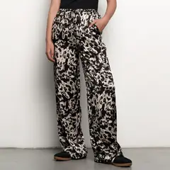 DENIMLAB - Pantalón Wide leg Mujer Tiro alto