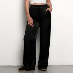 DENIMLAB - Pantalón Wide leg Mujer Tiro alto