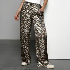 DENIMLAB - Pantalón Wide leg Mujer Tiro alto